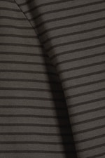 Dark Grey Stripe - Long Sleeve Cotton Top - 4
