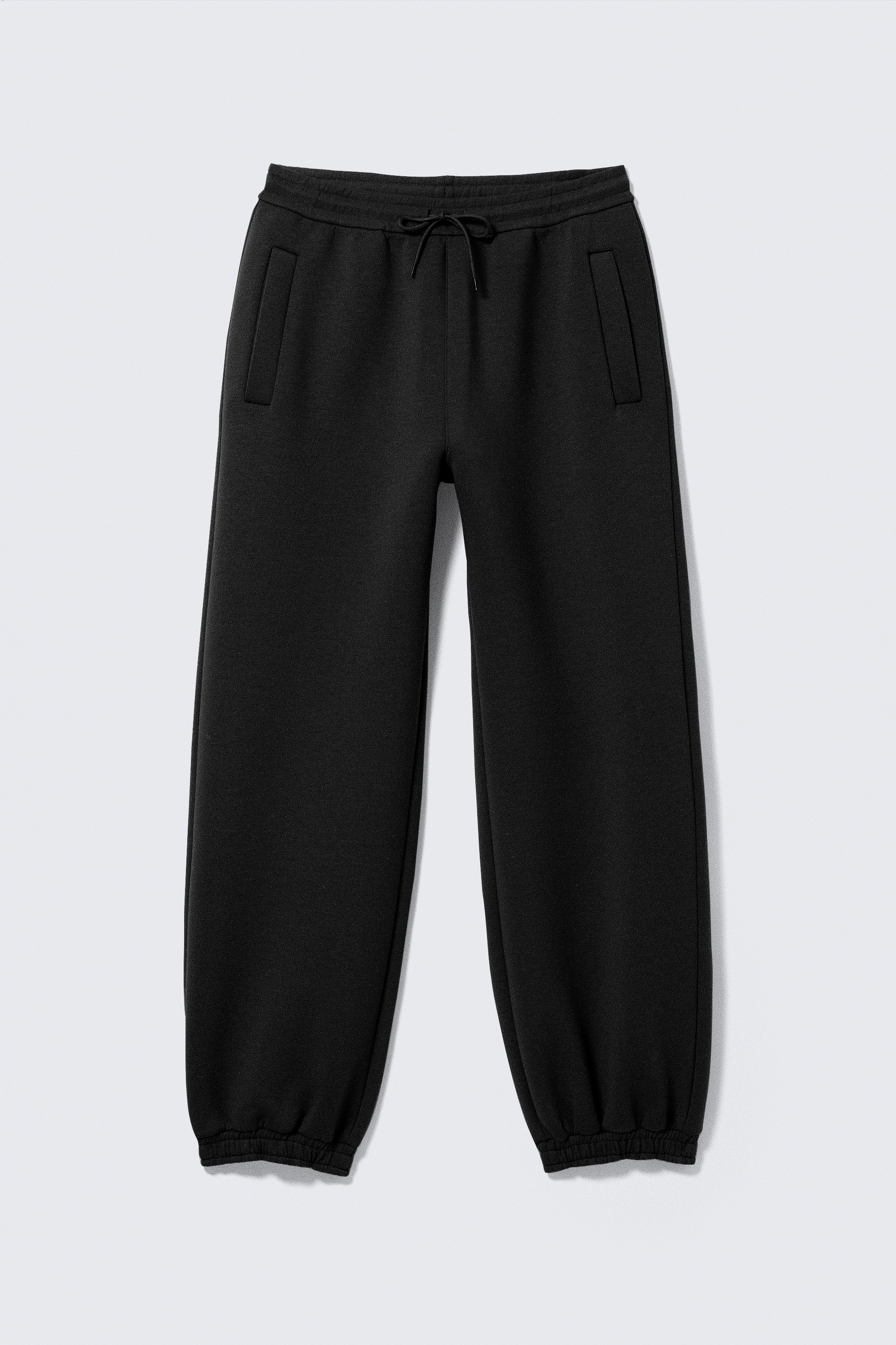 Pantalon de jogging en scuba Simon - Noir/Gris foncé