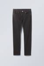 Almost Black - Black - Easy Regular Straight Leg Jeans - 0