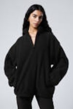 Black - Fleece Zip Jacket - 0