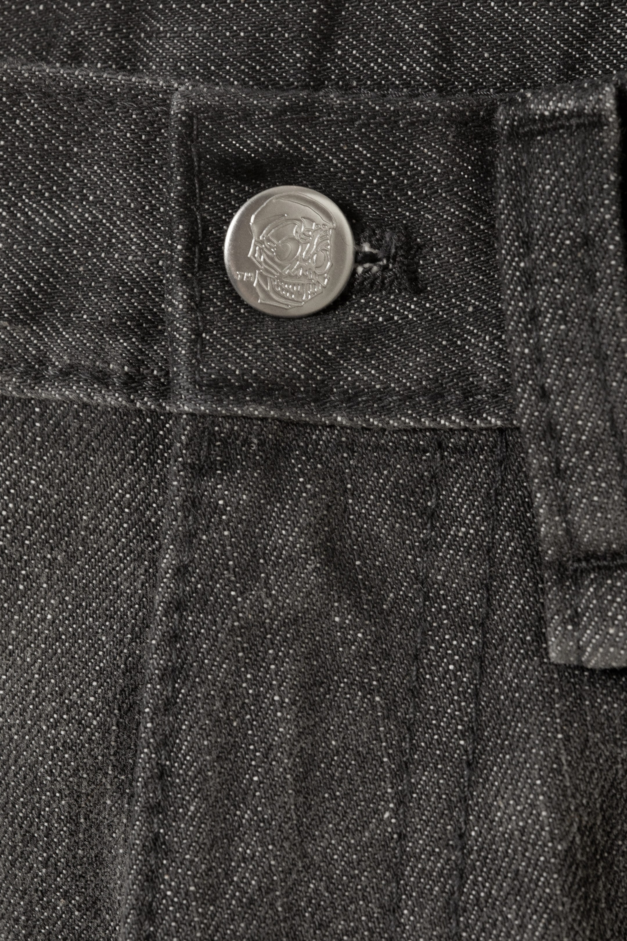 Rubby – Schwarz - Anti – Unisex-Jeans mit niedrigem Bund - 10