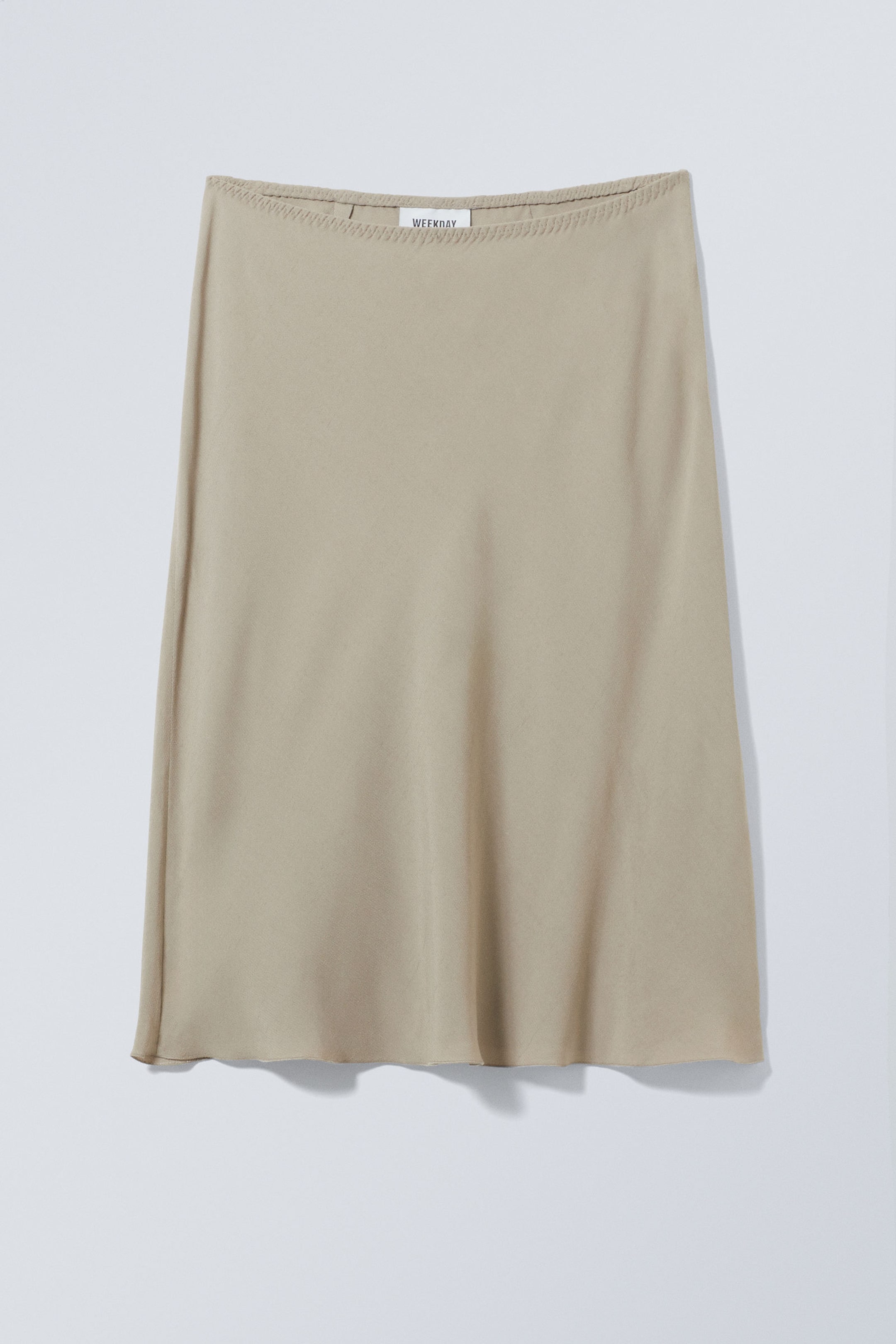 Dusty Mole - Knee-length Pull-on Skirt - 0