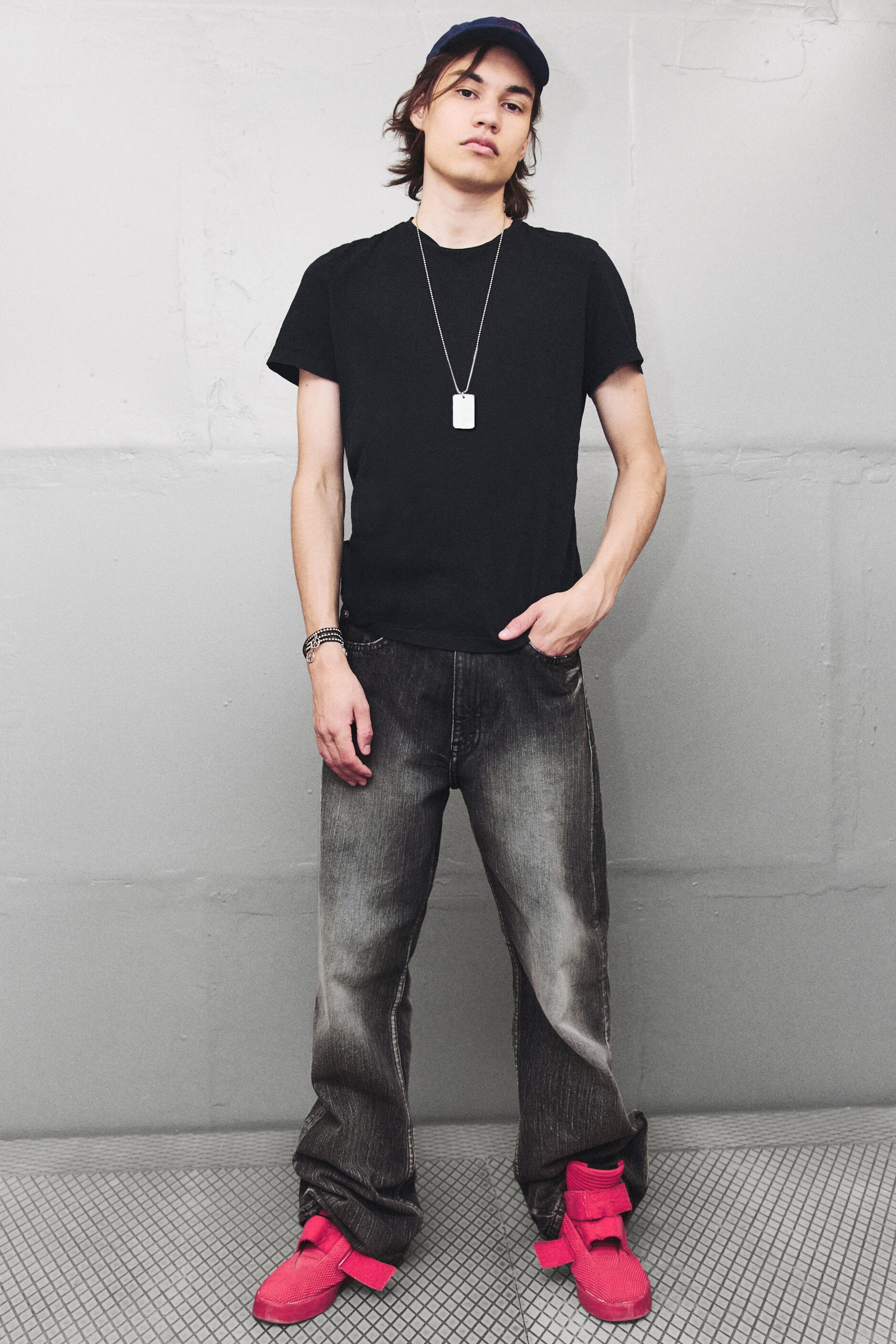 Vintage Black - Dark Black - Boo Bootleg Low Rise Regular Bootcut Jeans - 1