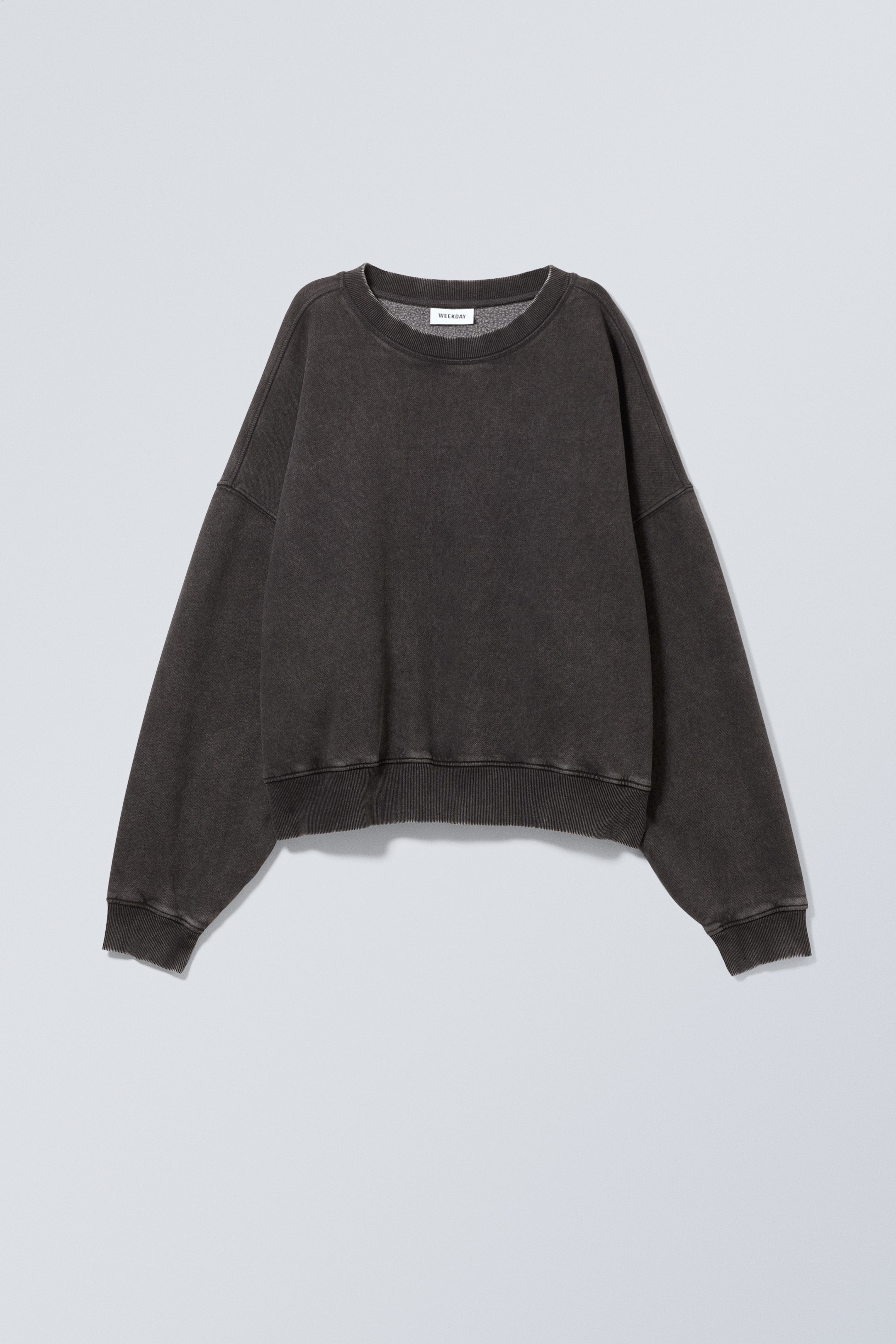 Dark Grey - Wide Heavyweight Sweatshirt - 1