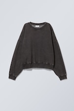 Dark Grey - Wide Heavyweight Sweatshirt - 0