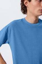 Washed Blue - Loose Boxy T-shirt - 1