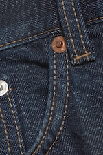 Bounty Blue - Mörkblå - Mercury mid waist relaxed bootcut jeans - 6