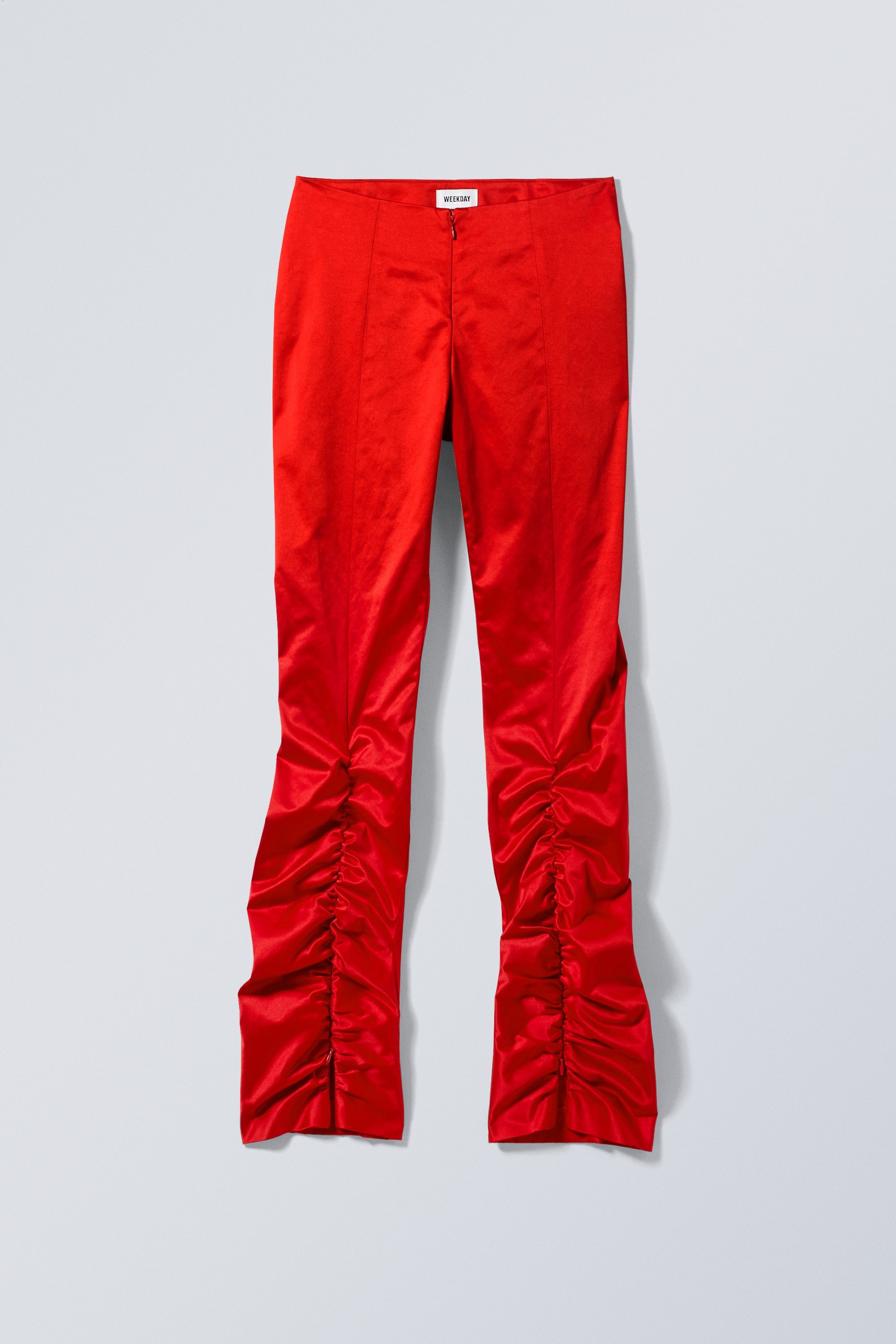 Rot - Satinhose Angel - 0