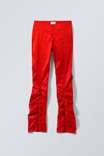 Rot - Satinhose Angel - 0