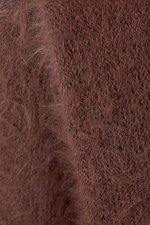 Rust Brown - Jesper Wool Blend Knit Sweater - 1