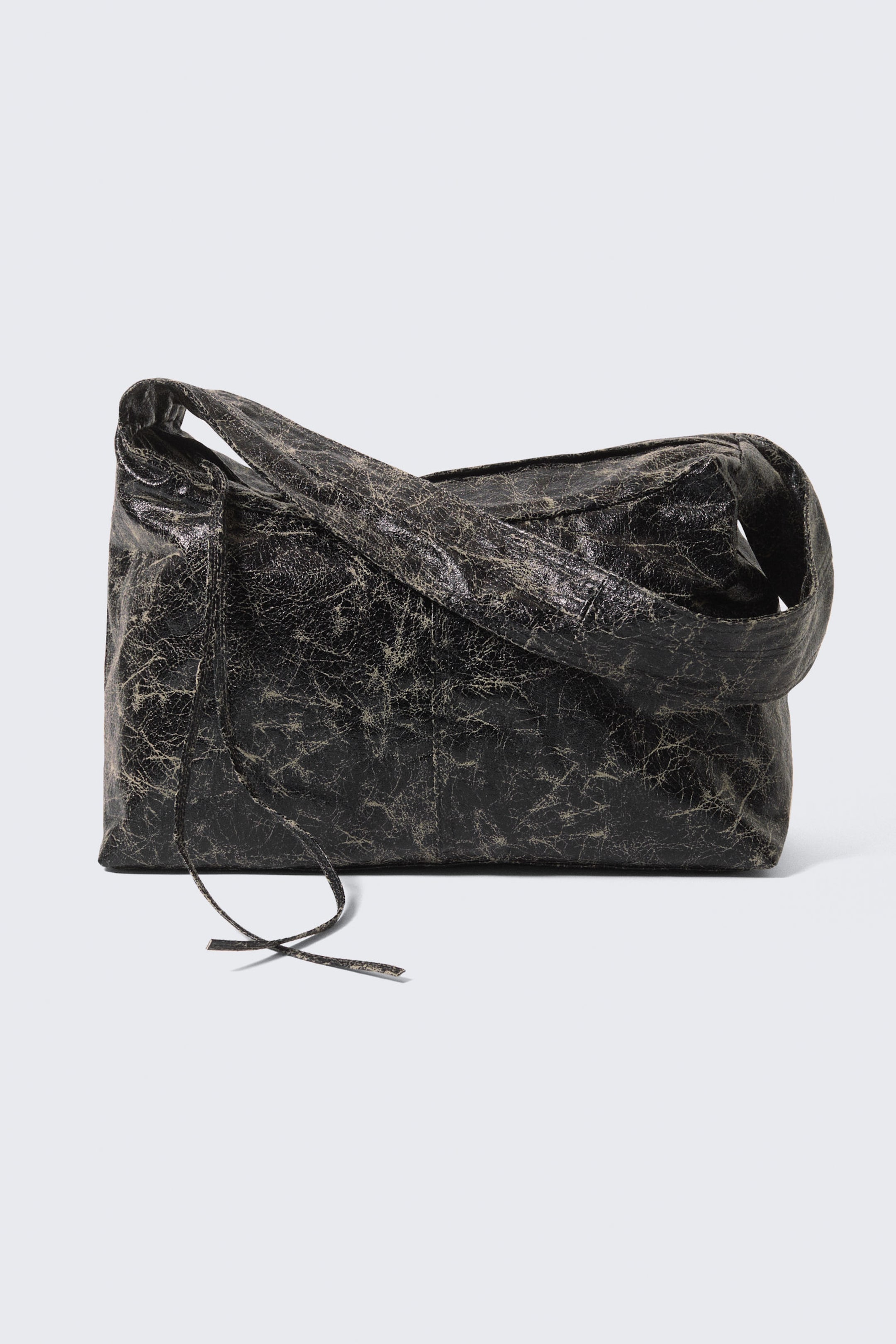 #272628 - Beschichtete rechteckige Schultertasche - 1