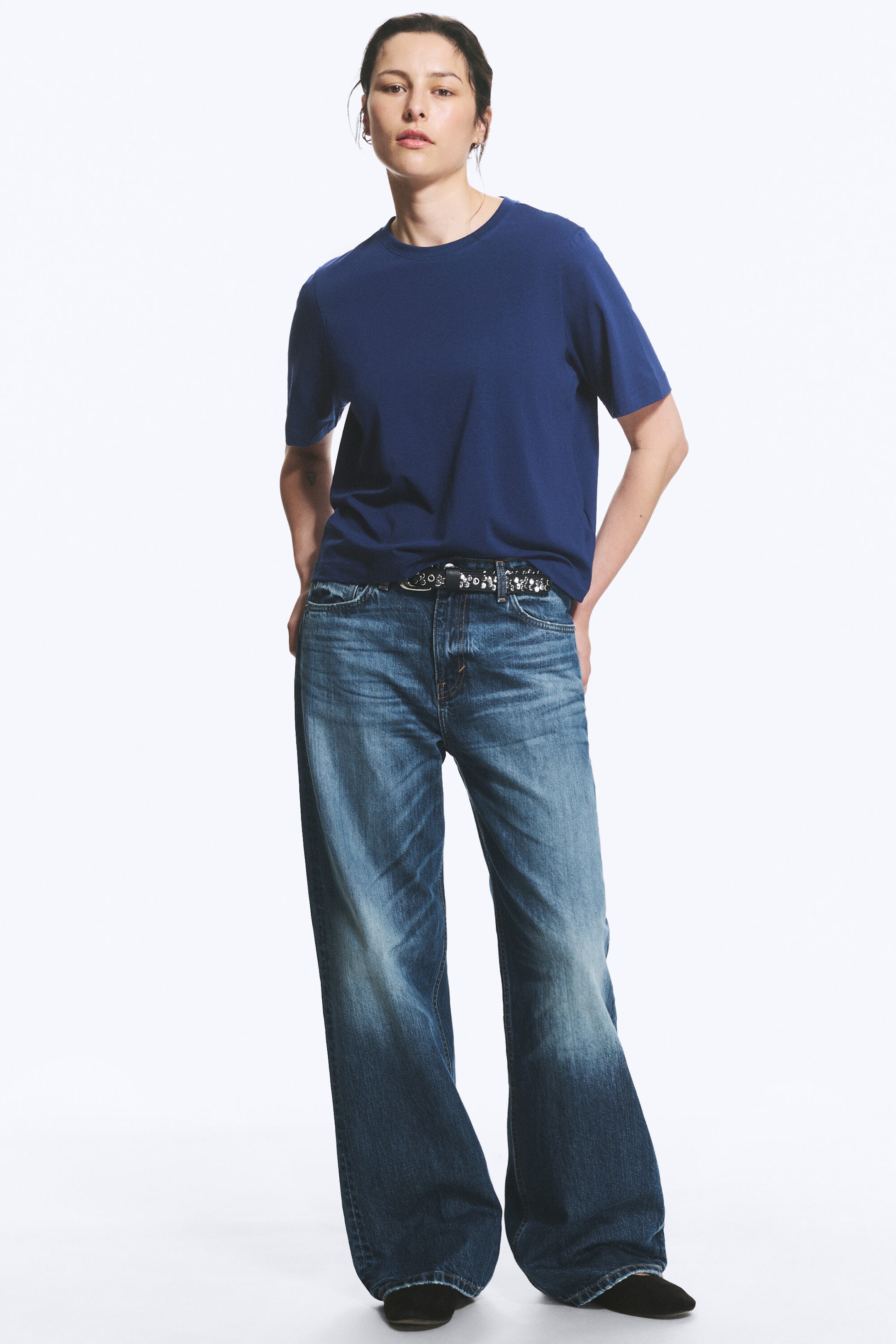 Dark Blue - Perfect Boxy T-shirt - 2