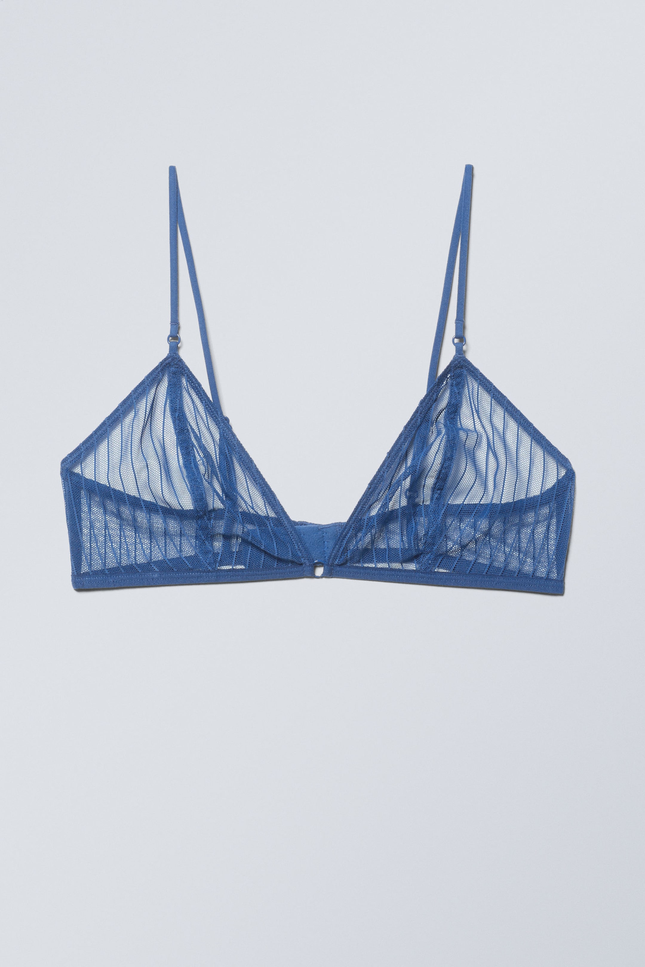 Blå - Bralette i spets Zelda - 0