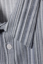 Blue Stripes - Oscar stripete skjorte med normal passform - 1