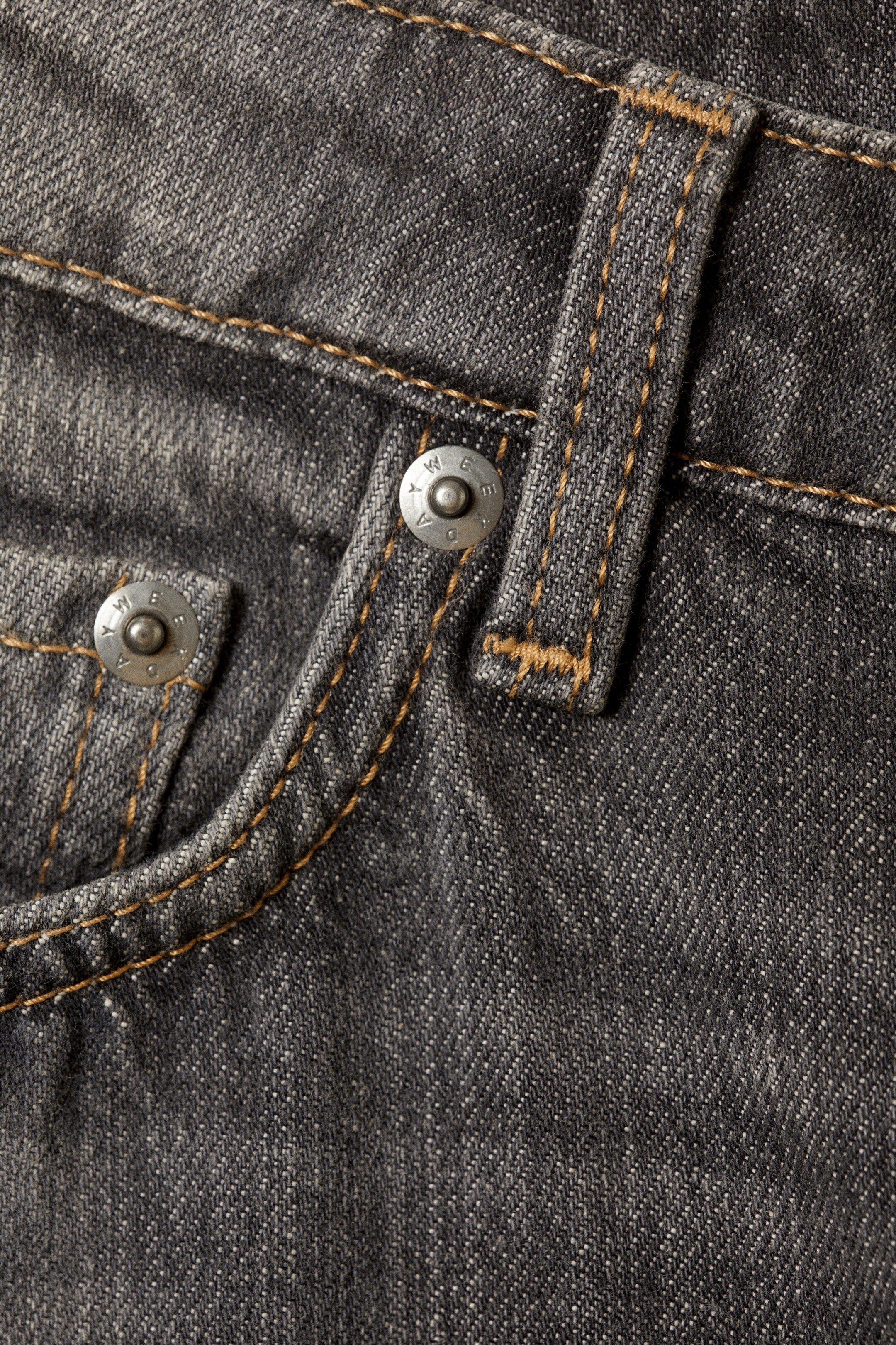 Nagyobb kép megtekintése: Arrow Low Rise Regular Straight Leg Jeans - Mine Grey - Medium Grey - NŐI | H&M HU 2
