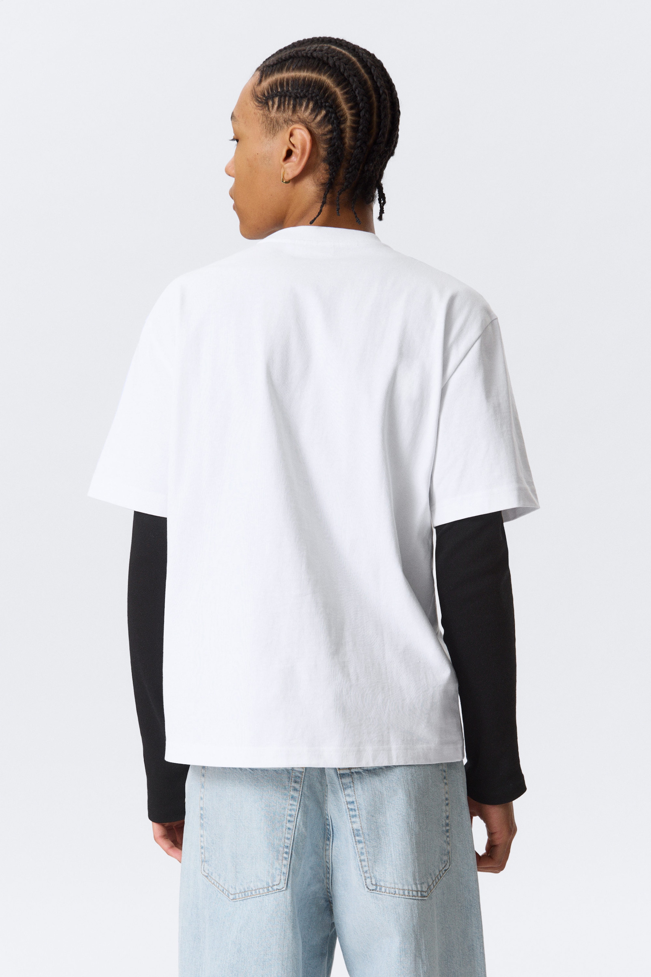 White - Reclaim your wisdom - Relaxed Graphic Printed T-shirt - 2