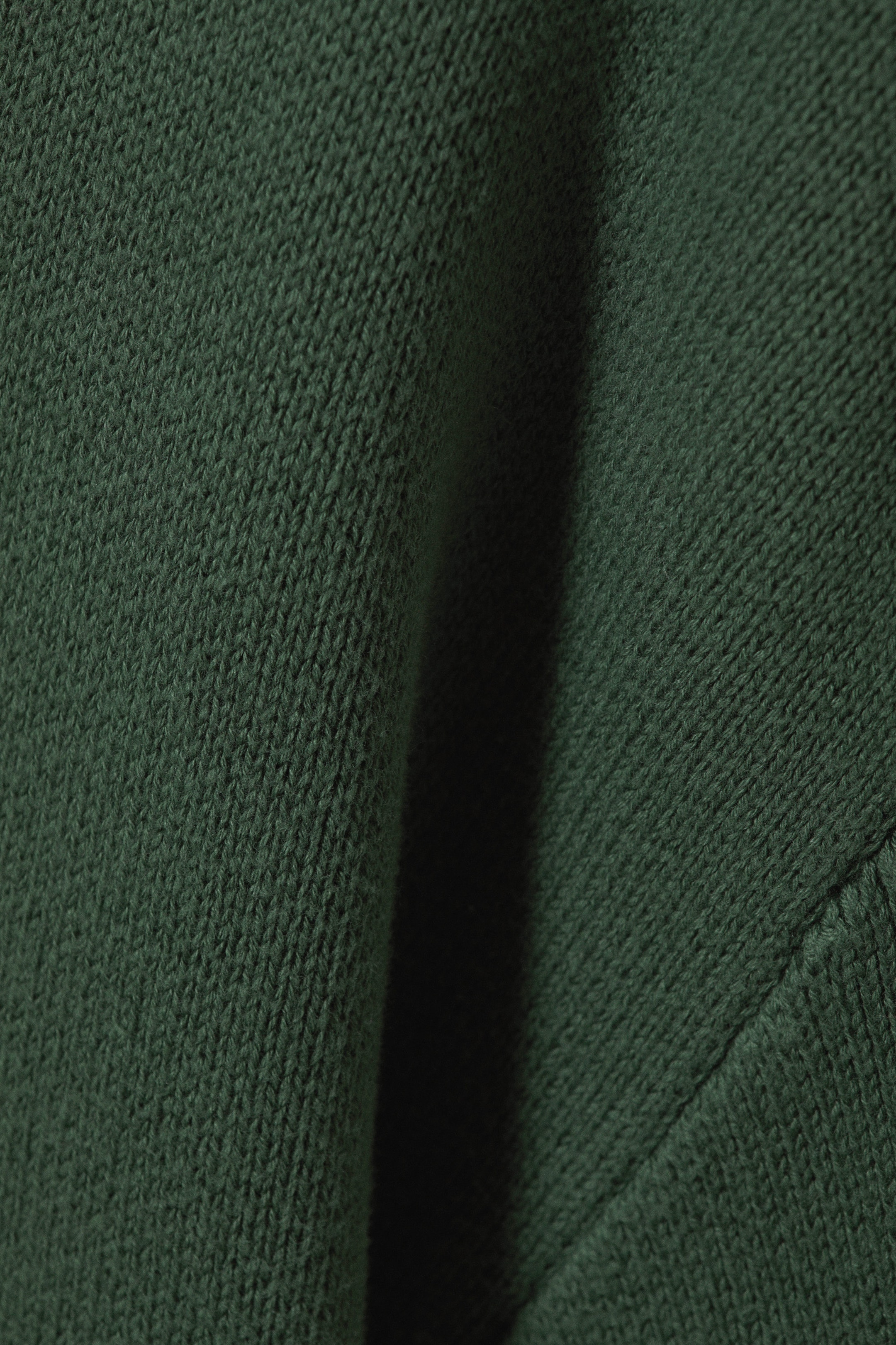 Dark Green - Cypher Oversized Sweater - 1