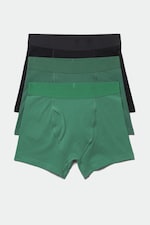 Black & 2 x green - 3-pack Boxer Briefs - 0