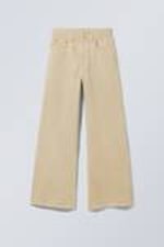 Sonnengebleichte Rogge - Jeans Ace mit hohem Bund - 0