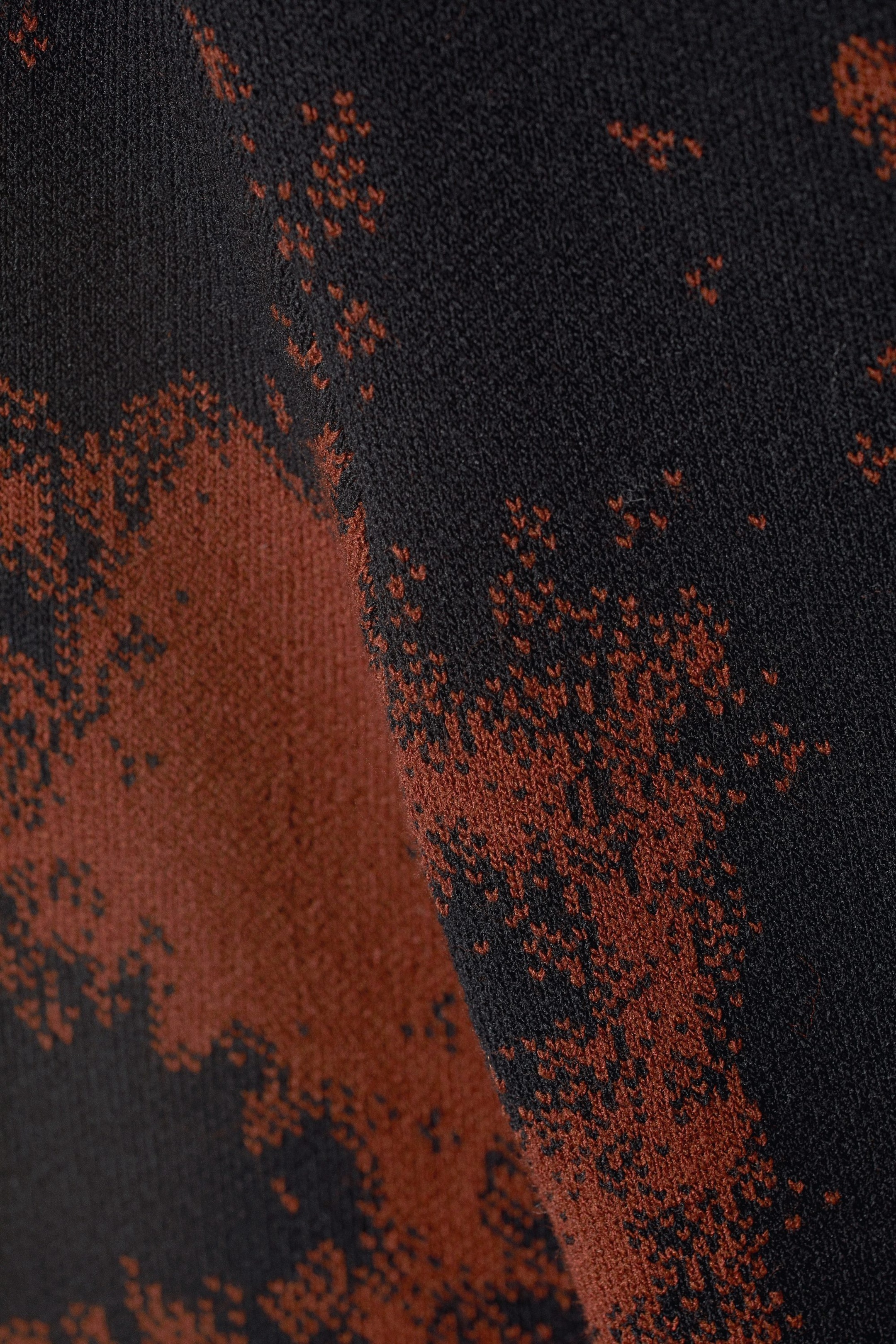Dark Amber - Josie Jacquard Dress - 1