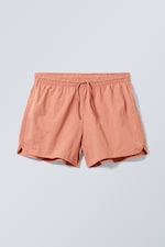 Dusty pink - Short de bain longueur mi-cuisse structuré - 0