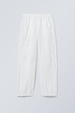 White - Dawn Track Pants - 0