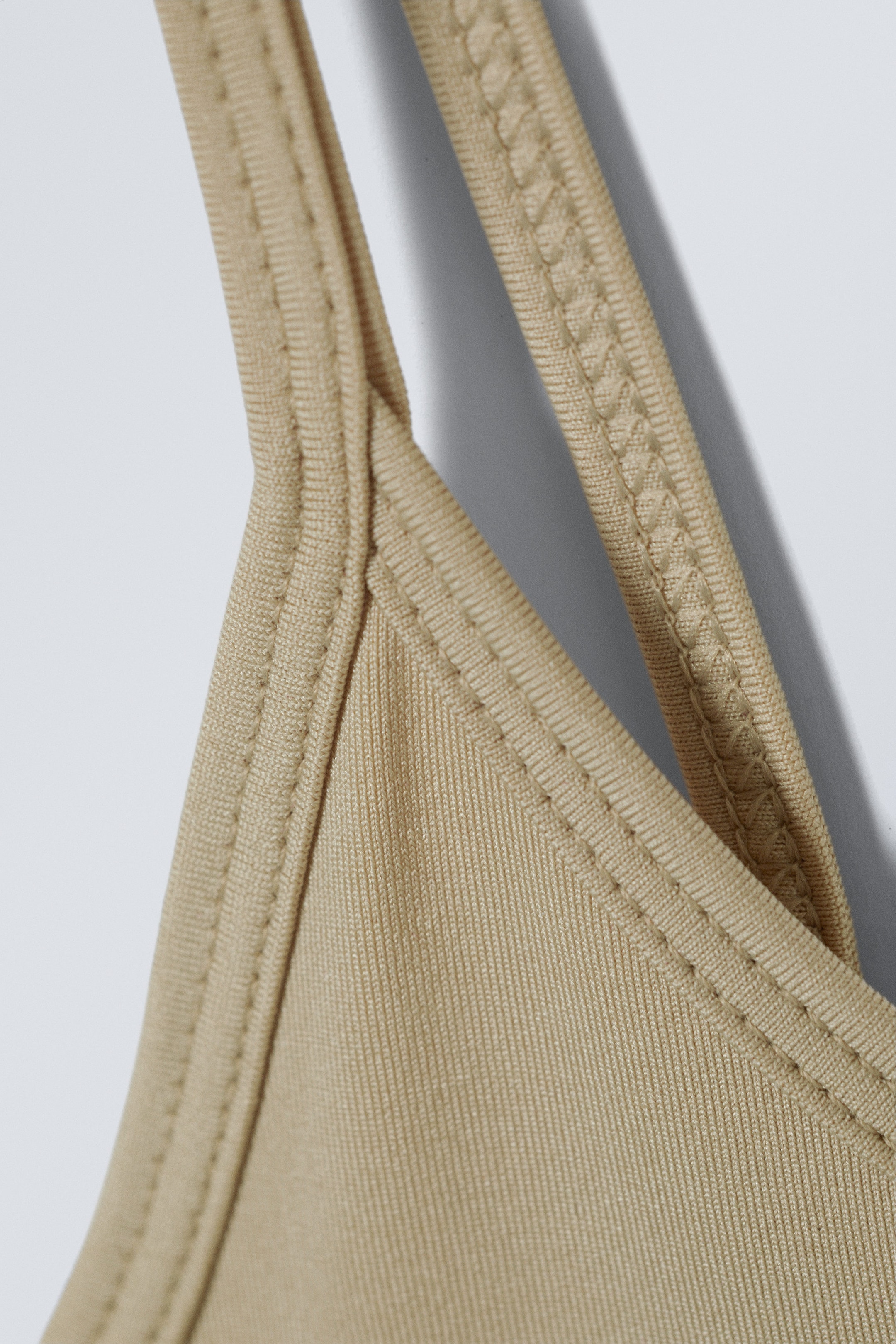 Light Dusty Khaki - Fine Singlet - 1