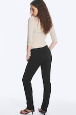 Black Rinse - Black - Neptune Low Rise Slim Straight Jeans - 5