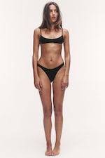 Black - Micro Thong - 1