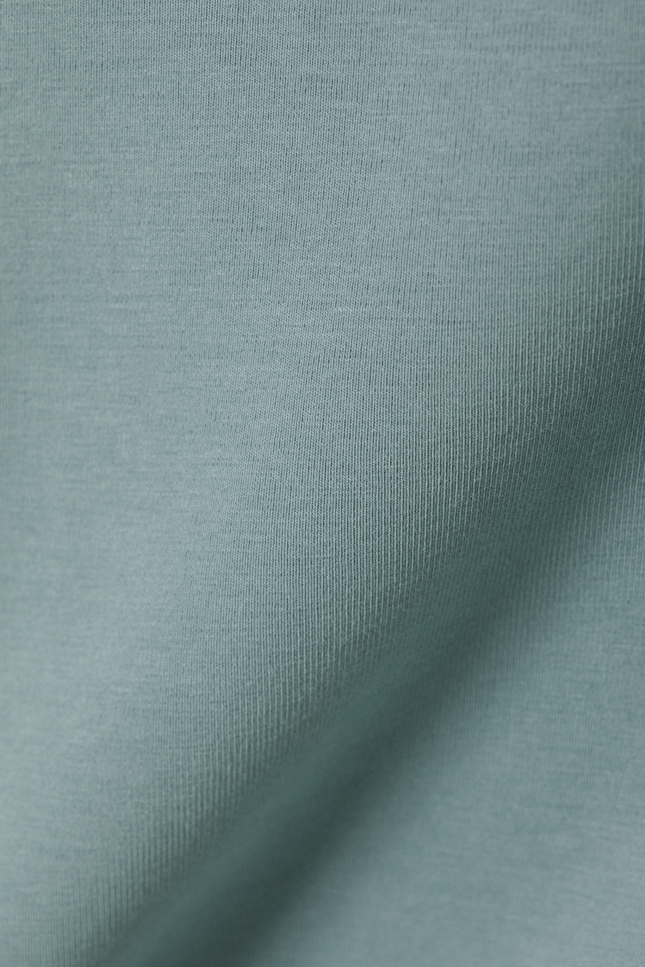 Dark Turquoise - Slim Fitted Long Sleeve - 1