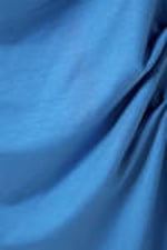 Blau - Drapiertes Minikleid - 1