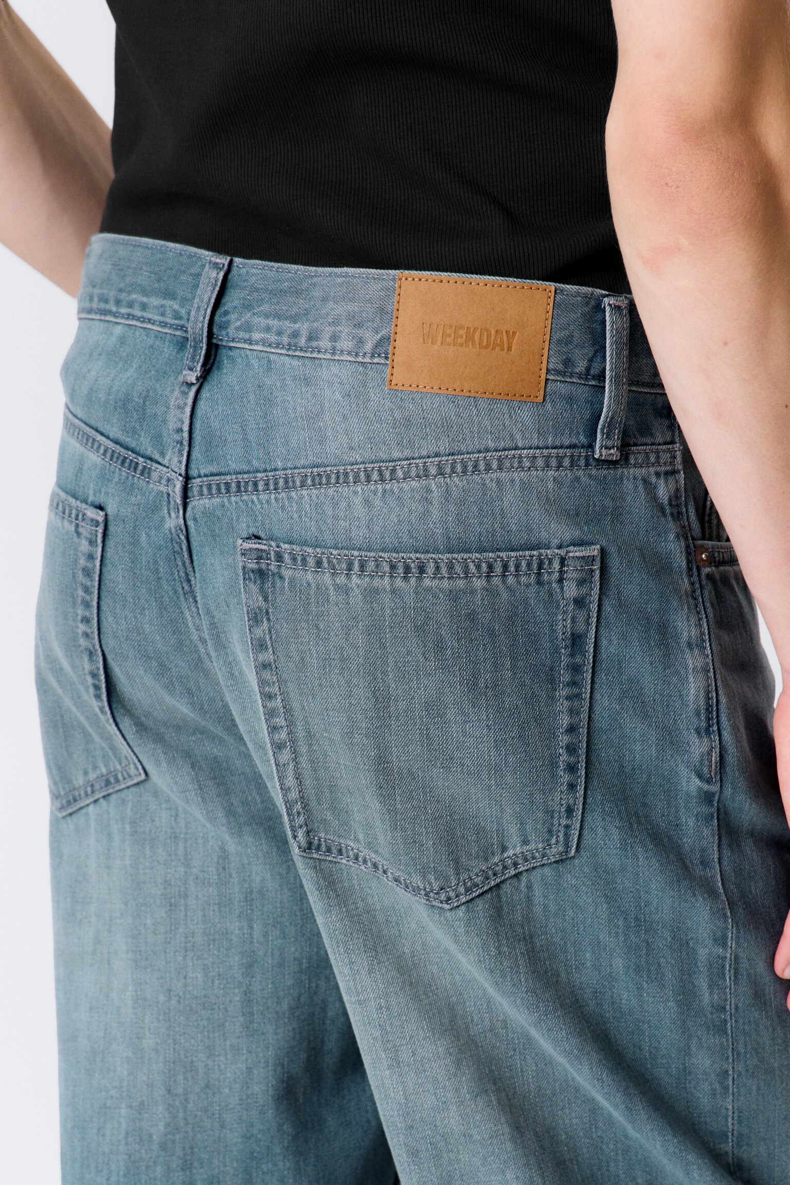 Galaxy Mid Rise Loose Straight Leg Jeans - Gloria Blue - Medium Blue/Tuned Black - Black/Blue Rinse - Dark Blue/Port Blue - Light Blue/Second Blue - Blue/90s Blue - Medium Blue/2000 Blue - Medium Blue/Canyon Grey - Medium Grey/Blue Fade - Medium Blue/Deep Sea Blue - Dark Blue/Brick Blue - Light Blue/Steel Blue - Medium Blue - 5