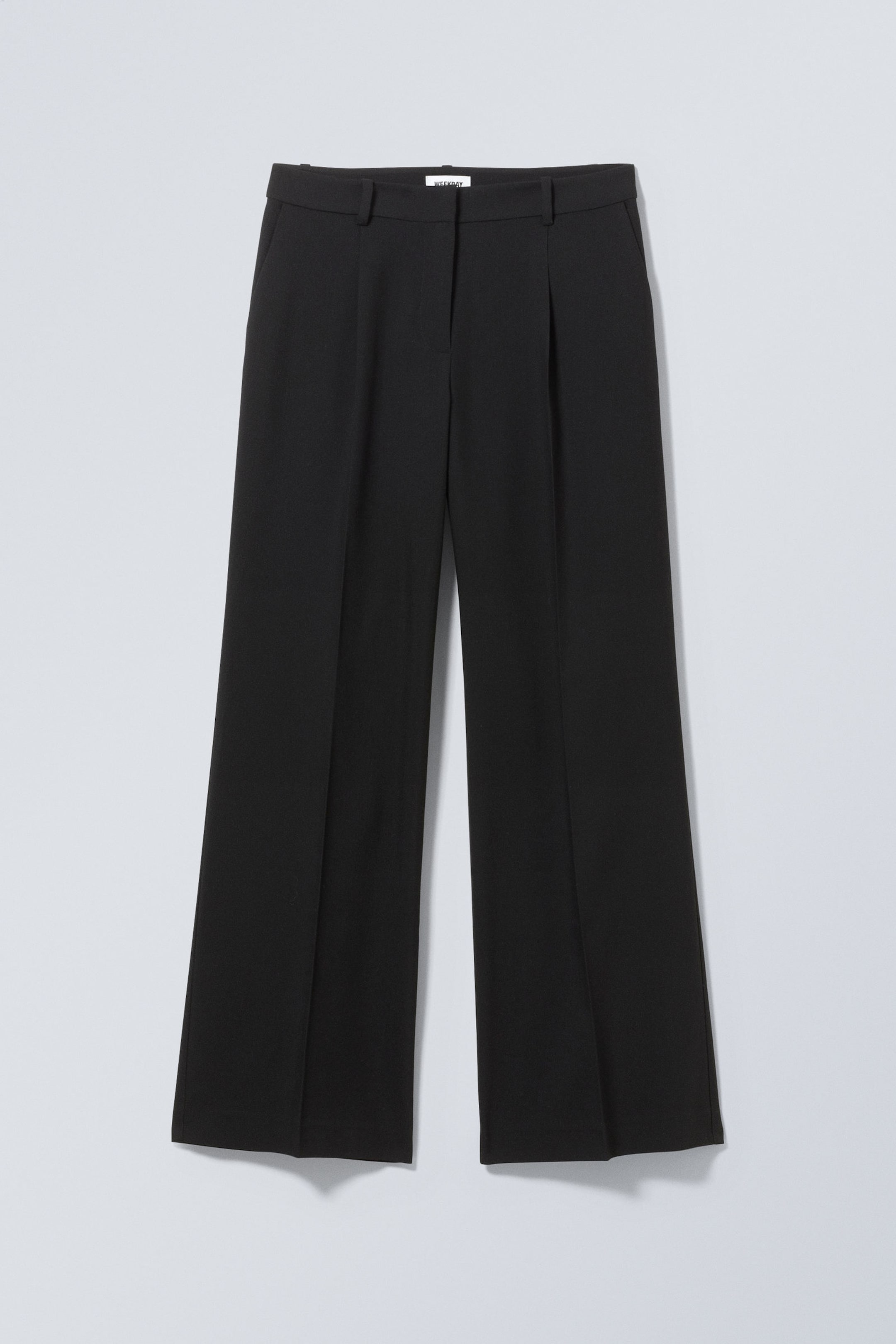 Black - Relaxed Fit Suiting Trousers - 0