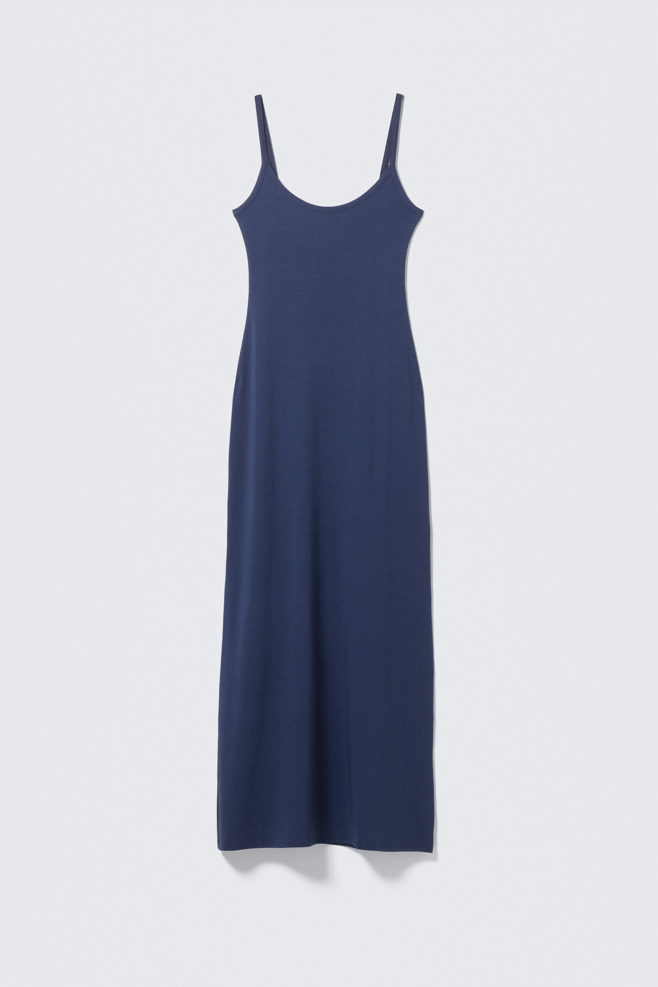 Größeres Bild anzeigen: Maxikleid mit glatten Trägern - Dunkelblau - Ladies | H&M AT 1