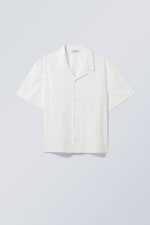 White - Charlie Short Sleeve Shirt - 0