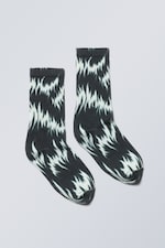 White Flame - Chaussettes de sport imprimées - 0