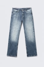 Board Blue - Medium Blue - Meteor Low Rise Relaxed Straight Leg Jeans - 6