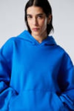 Bright Blue - Oversized Heavyweight Hoodie - 0