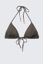 Dark Mole - Shell Triangle Bikini Top - 4