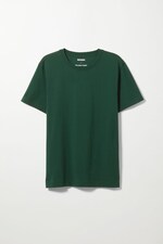 Dark Green - Mittelschweres lockeres T-Shirt - 0