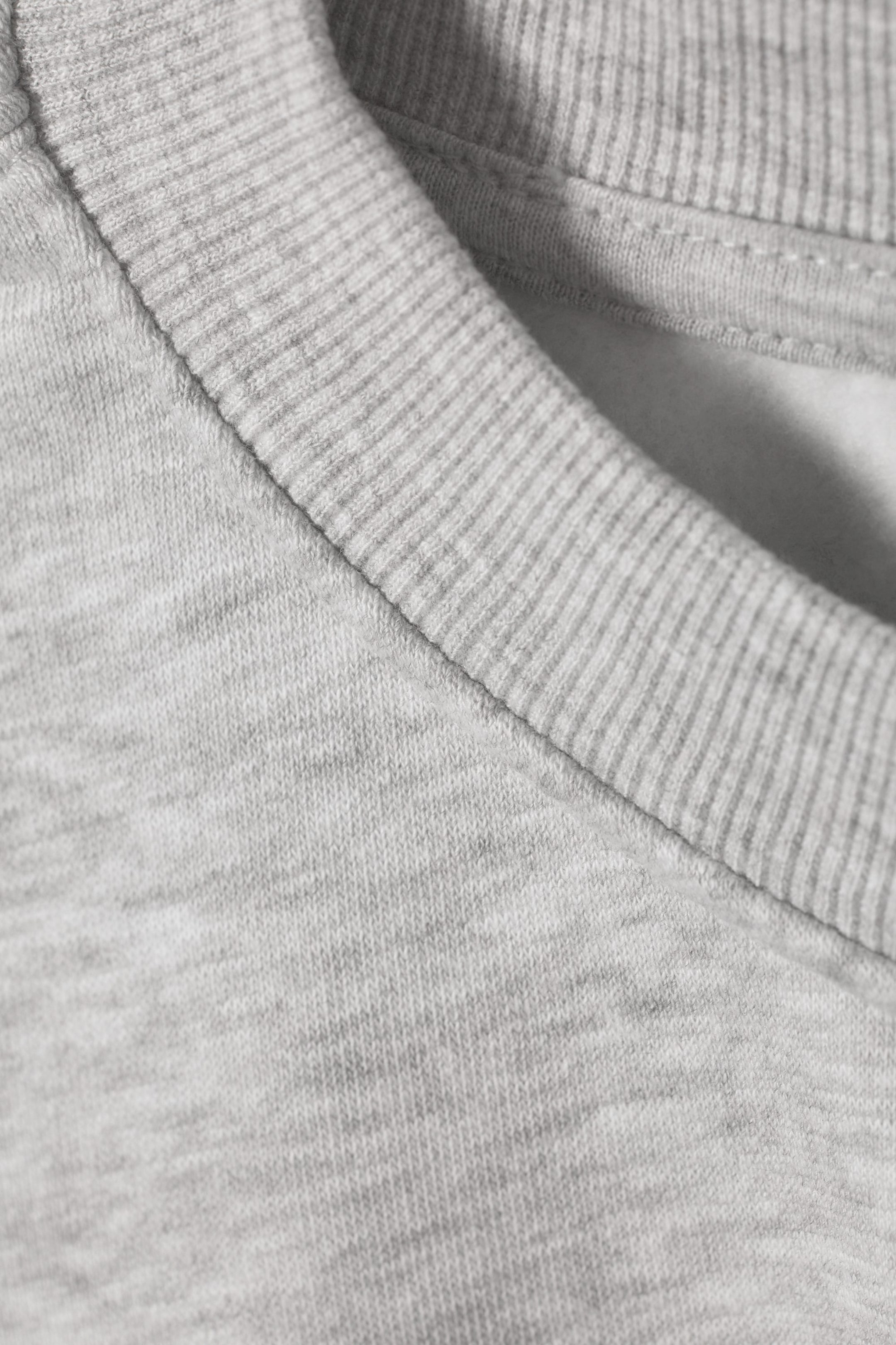 Grey melange - Super Oversized Sweatshirt - 1