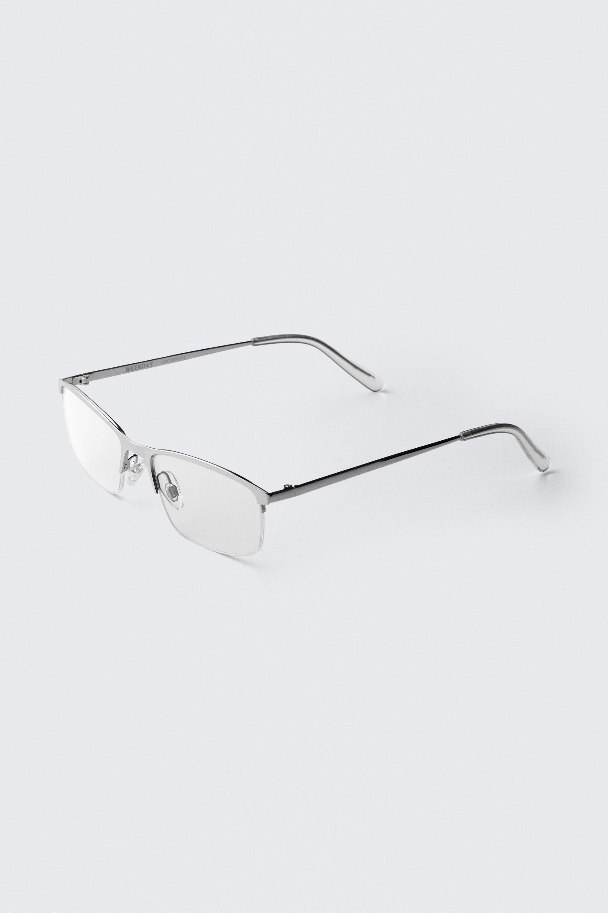 Metal - Metal Frame Tinted Sunglasses - 2