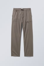 Dark Khaki - Gil Trousers - 0