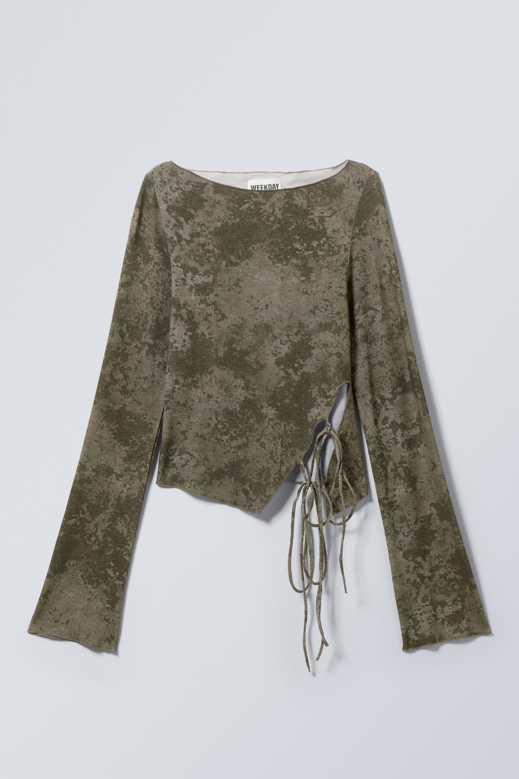 Taupe - Smoked Granite - Side Tie Top - 0