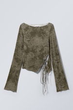 Taupe - Smoked Granite - Side Tie Top - 0