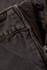 Washed Black - Minirock mit niedriger Taille - 1