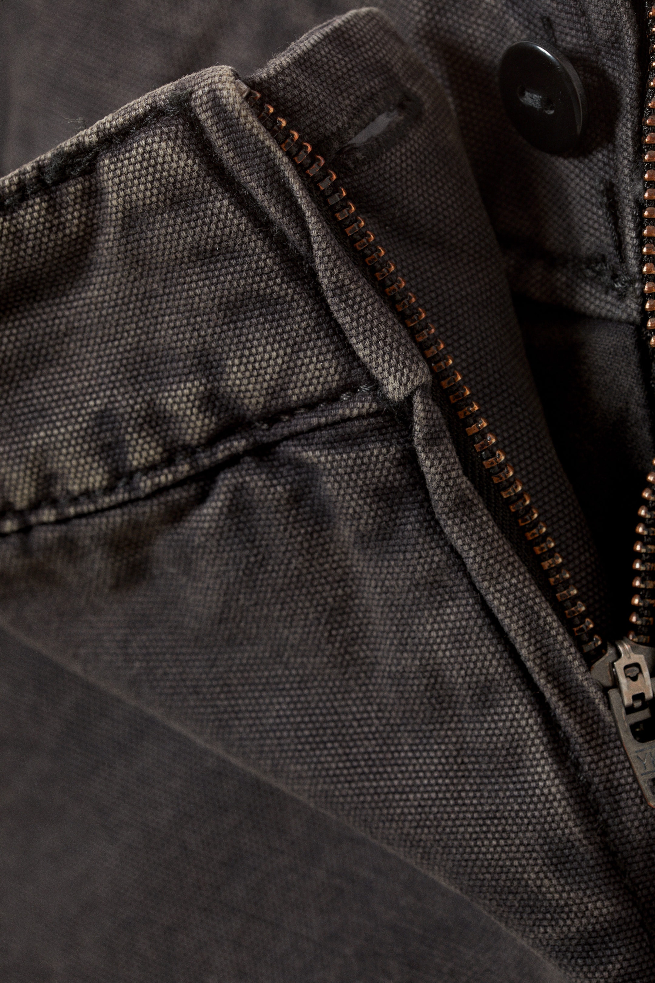 Washed Black - Low Waist Mini Skirt - 2