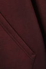 Verwaschenes Dunkelpflaume - Simon – Verwaschener Scuba-Zip-Hoodie. - 6