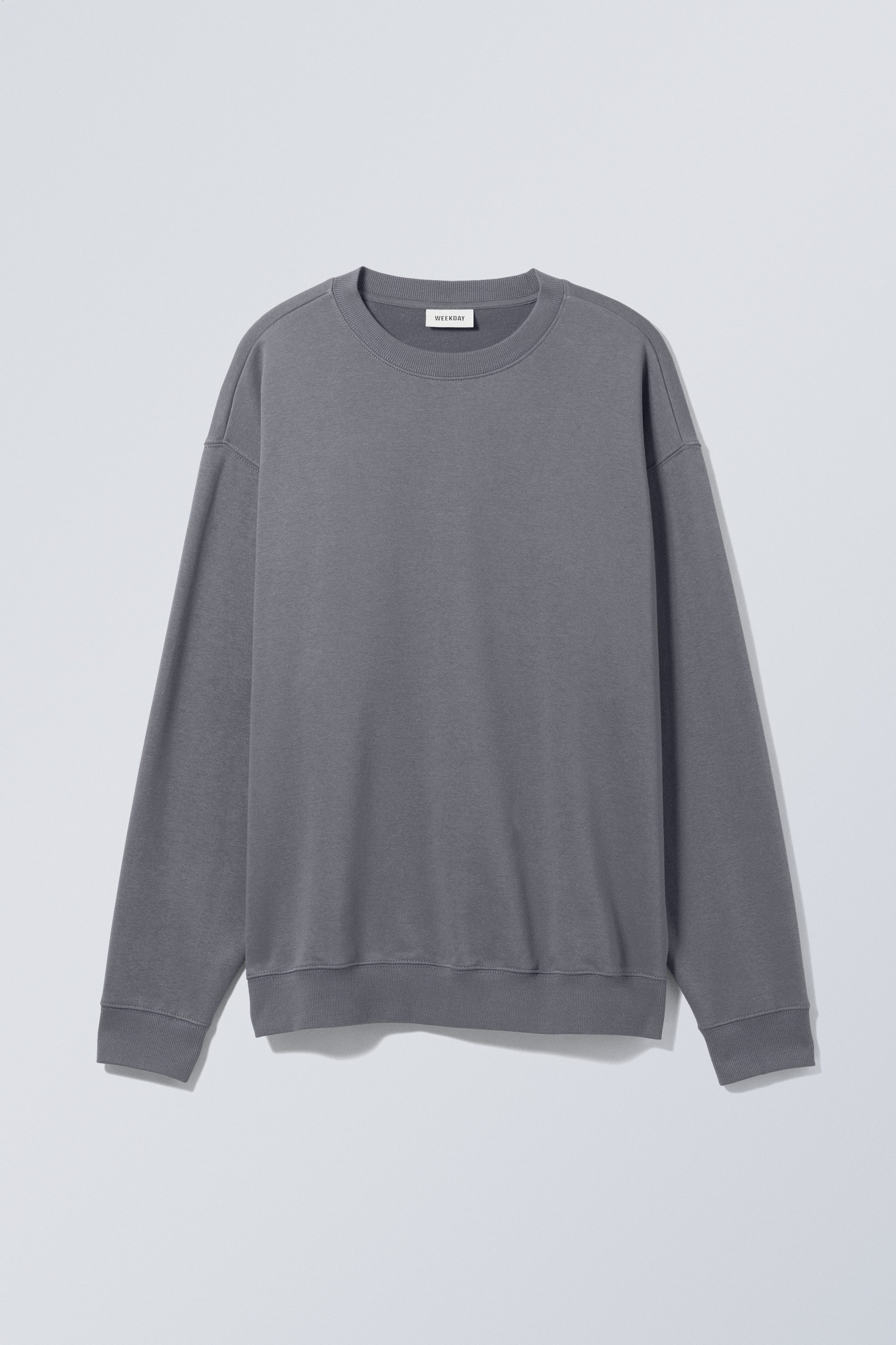 Grau - Oversized-Sweatshirt - 0