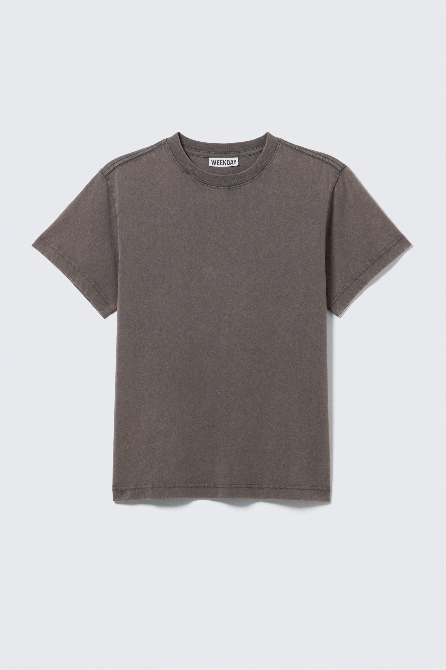 T-shirt in cotone - Grigio scuro - 2